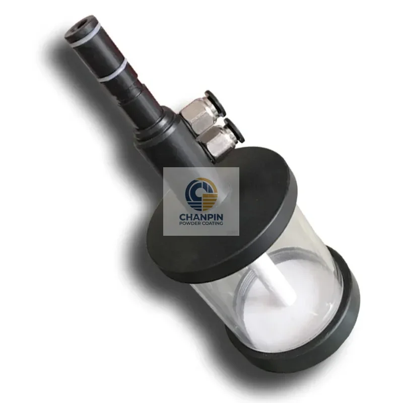 1004552 Mini Small Powder Coating Cup Hopper 200ML for Lab Test Electrosatic Powder Spray