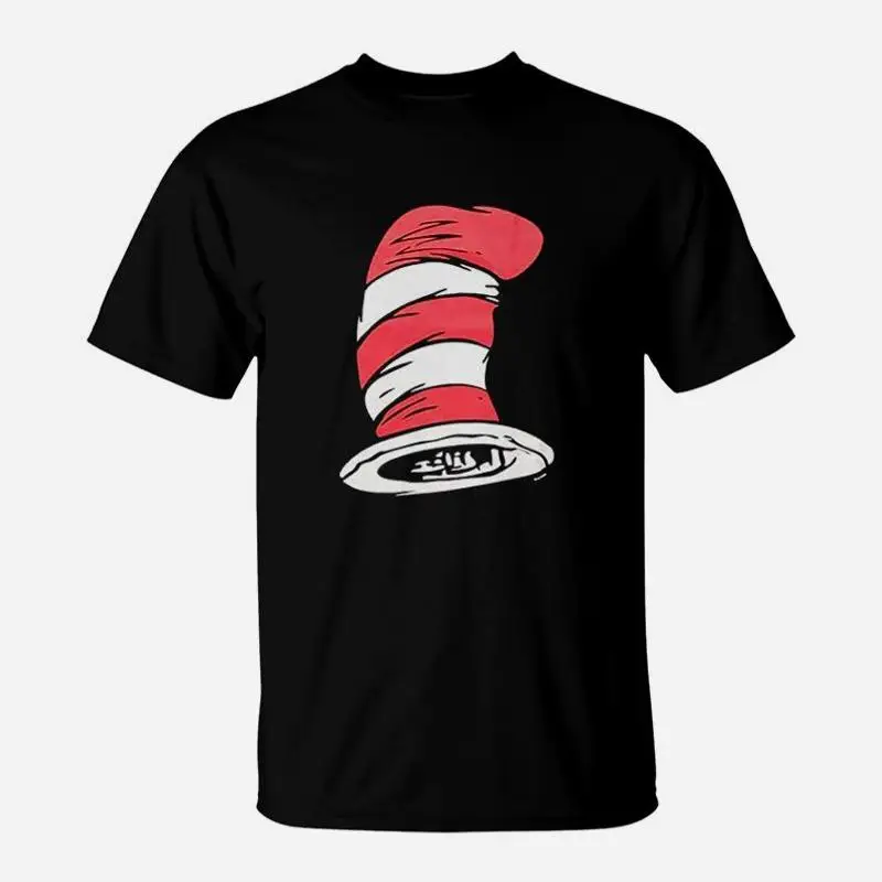 Футболка Dr Seuss Cat In The Hat Big Hat, футболки большого размера, мужская одежда в стиле хиппи, мужские футболки для больших и высоких людей Футболка Dr Seuss Cat In The Hat Big Hat, футболки большого размера, мужская одежда в стиле хиппи, мужские футболки для больших и высоких людей