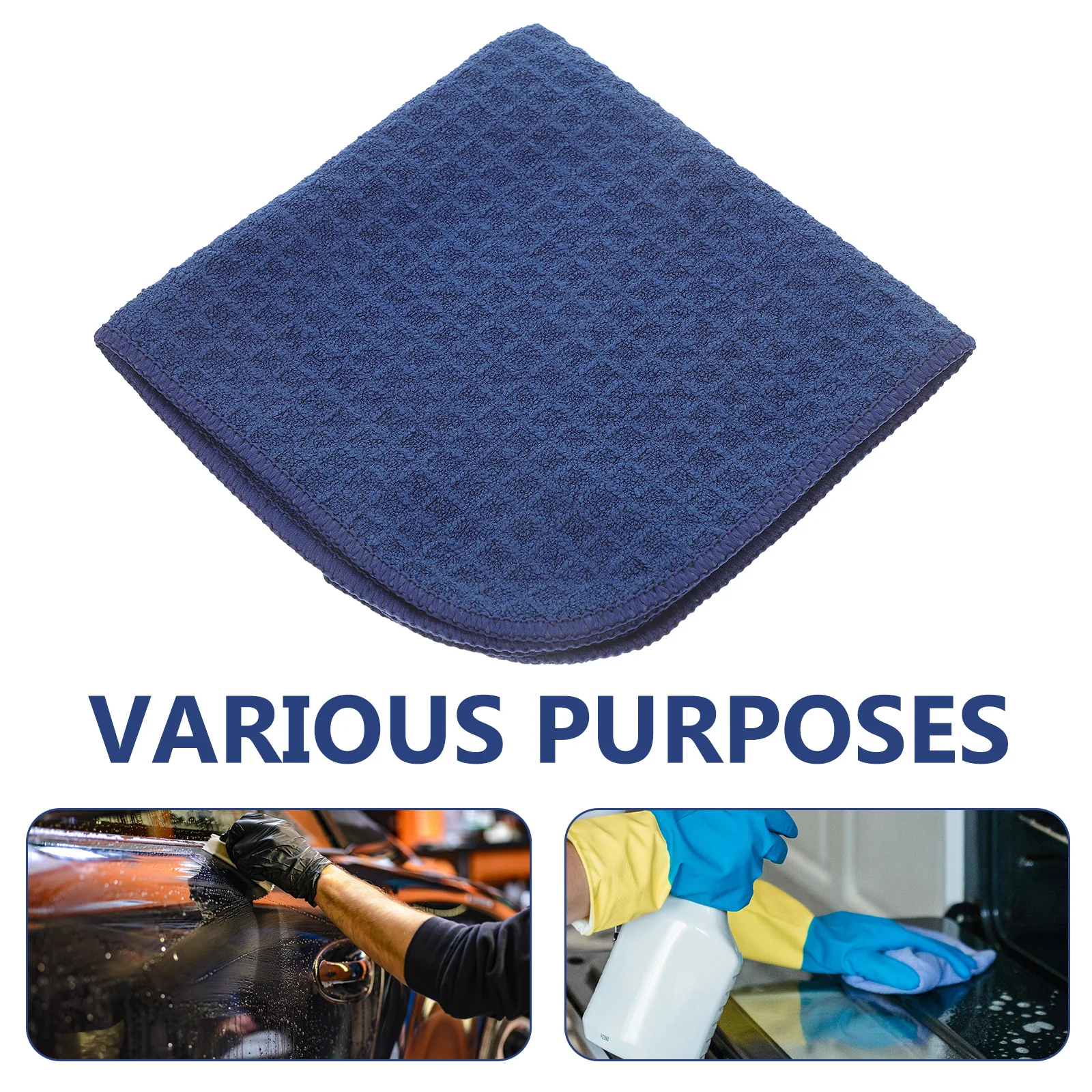 

Multipurpose Microfiber Cleaning Towel Car Wash Drying Cloth Super Absorbent Waffle Weave Auto Washing Cloth For Car Kitchen