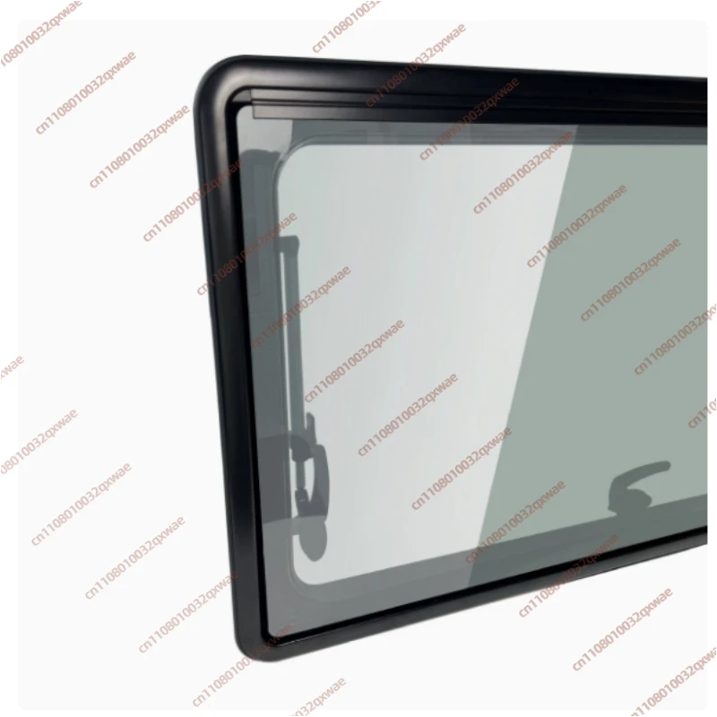 RV Door and Window Accessories Series, Right-angle Push-out Window, Integrated Molding of Scroll Curtain, Onestop RV Accessories