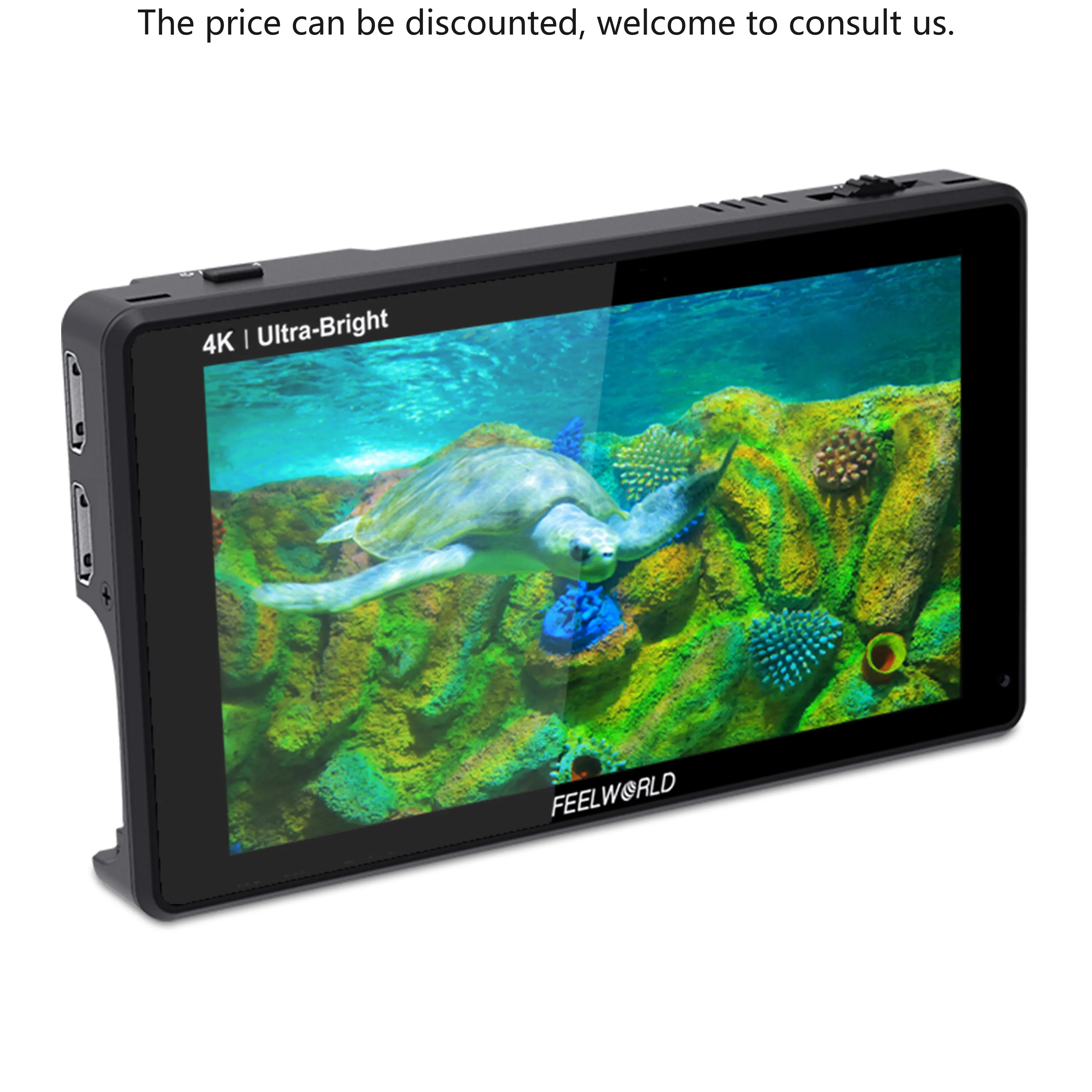 

FEELWORLD LUT6 6" Ultra-Bright DSLR Camera Monitor - Dual Power Options, False Color, Custom Boot-up Screen Factory Price