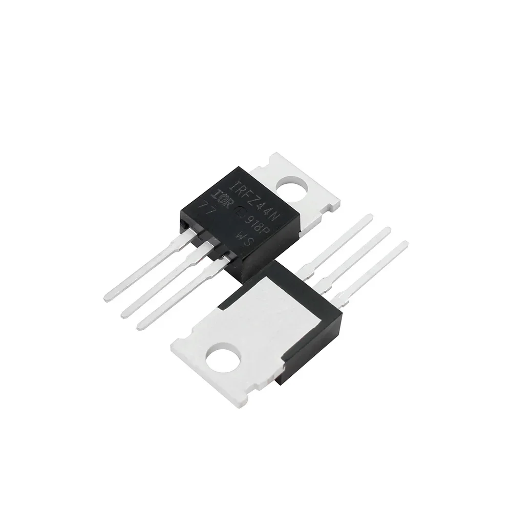 Transistors à effet de champ, IRFZ44N IRFZ44 MOSFET TO-220 MOSFET de puissance IRFZ44NPBF 49A 55V, nouveaux et originaux, 10 pièces