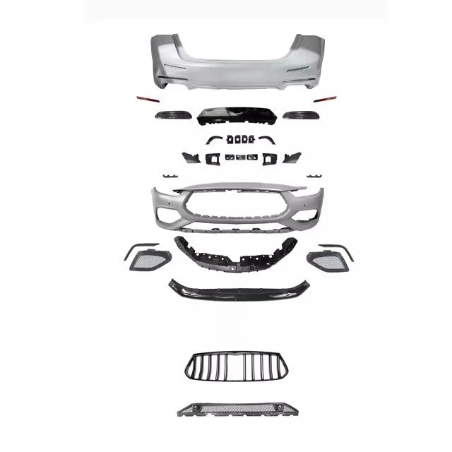 

FOR ’Maserati Ghibli Upgraded Modified Trofeo Body Kit with Front and Rear Bumper Grille Body Trim Strips