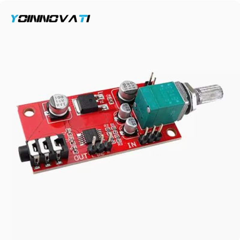 MAX4410 Headphone Amplifier Board Dual-channel Miniature Earphones Amplifier Power Preamplifier Moudle Replace NE5532 80mW+80mW