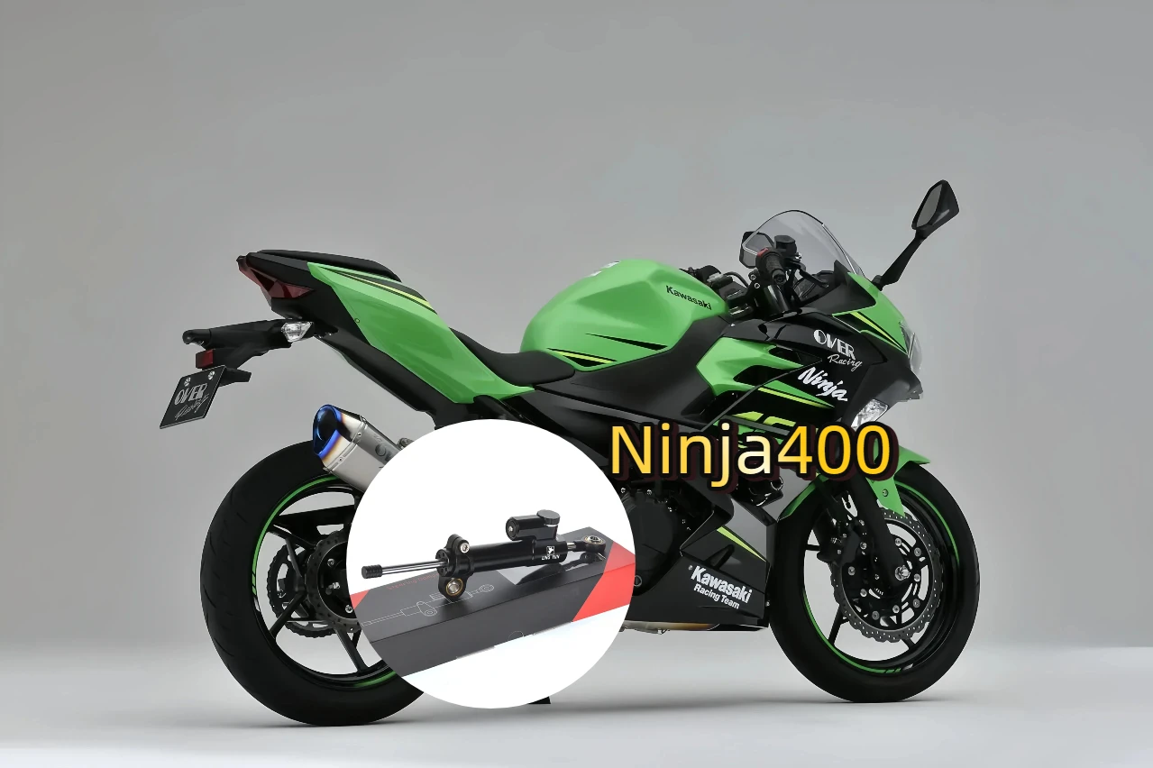 

Motorfiets Stuurdemper Beugel Stabilisator Voor Kawasaki Ninja 400 2018 2019 2020 2021 2022 Stabiliseren Veiligheid Controle