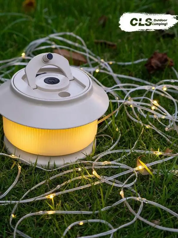 

CSL Outdoor Camping Tape Light 20M LED String Lights Decorative Atmosphere Lights for Tent Picnic Balcony Party Camping Gear
