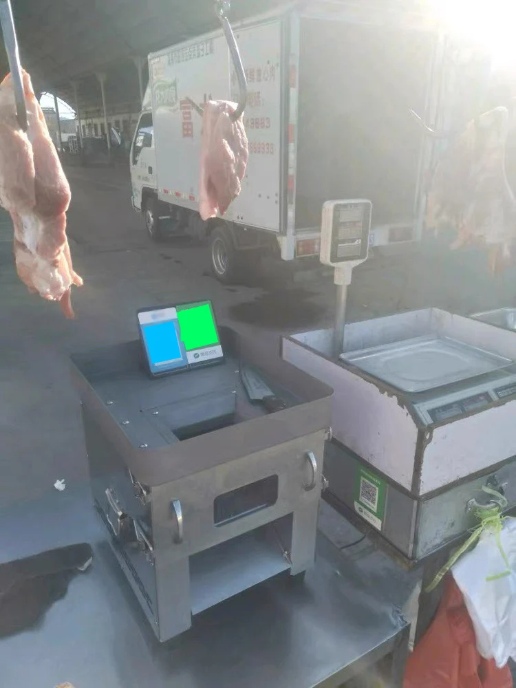 

850W Drawer Meat Slicer Commercial Meat Cutter Dicing Machine Fully Automatic 2.5MM-20MM Meat Cutter Machine