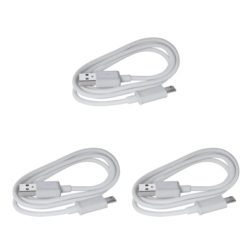 -ABDH 3X Replacement USB Cable For Kindle, Kindle Touch, Kindle Fire, Kindle Keyboard, Kindle DX White