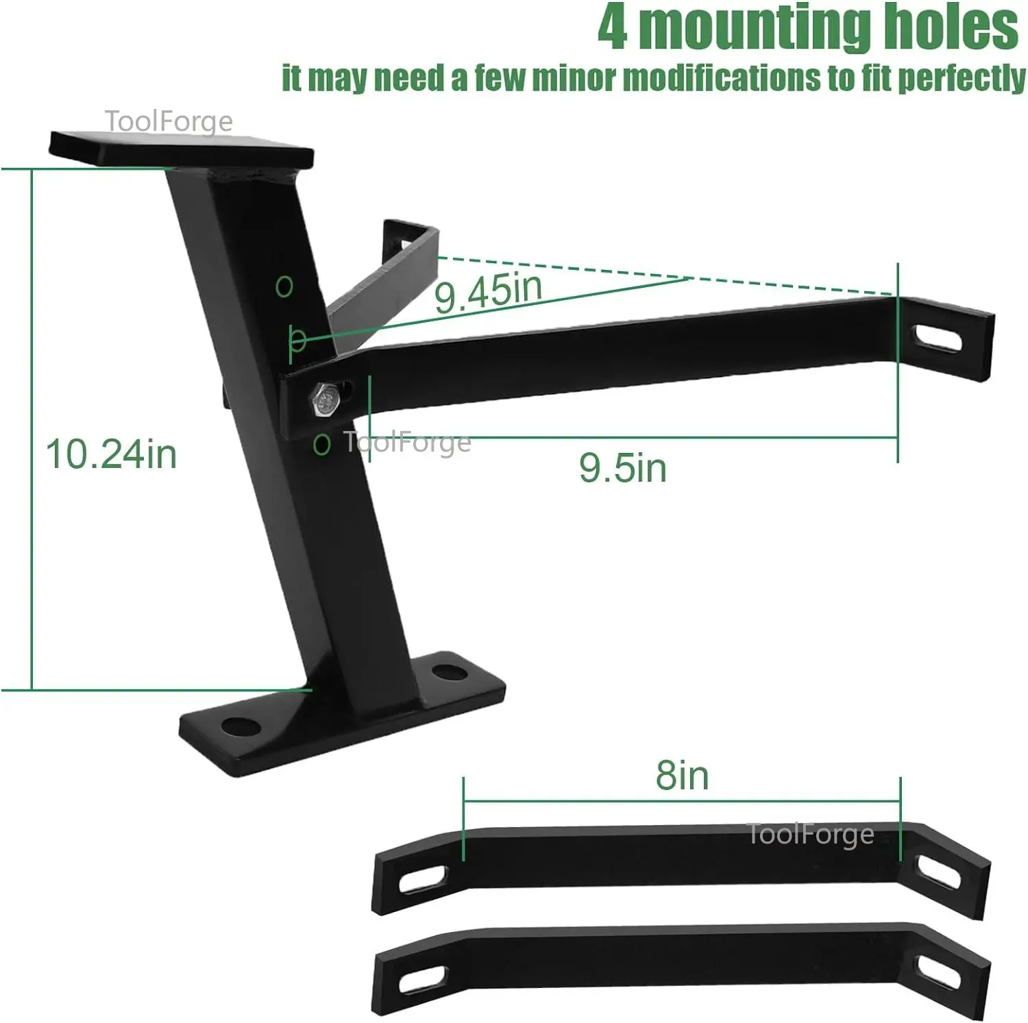 Lawn Mower Tractor Towing Hitch Garden Tools Multifunctional,Easy Hook Up Iron Black Garden Lawn Tow Mower Hitch Set