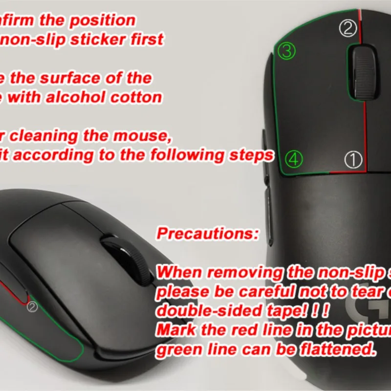 T BTL Gamer Mouse Grip Tape Skate Sticker For Razer Viper V3 Non Slip Lizard Skin Suck Sweat Pre Cut Easy Install PC Gaming