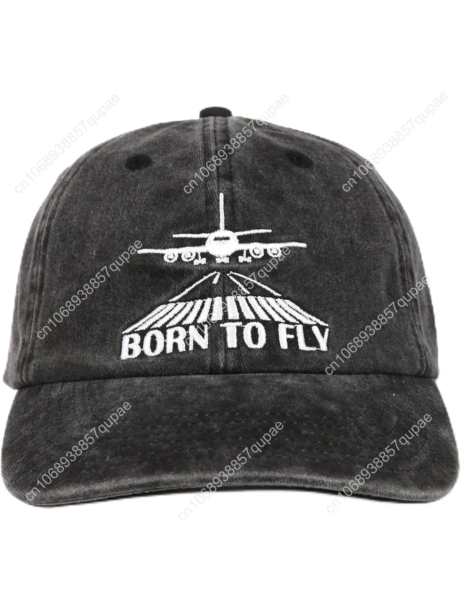 

InnoBeta Pilot Gifts Cap for Men Women - Adjustable Vintage Washed Cotton Embroidered Hat - Aviation, Airplane Gifts for Aviator