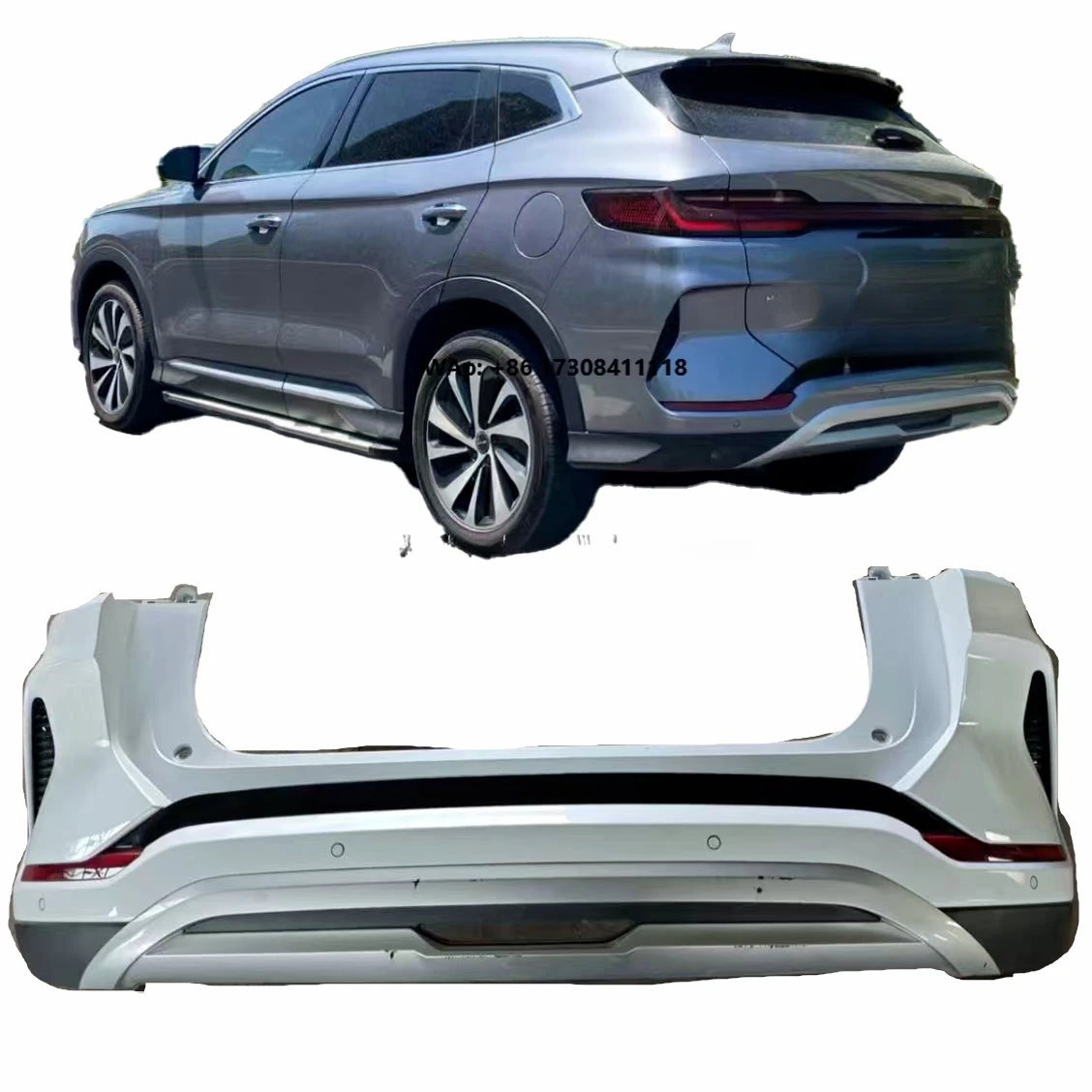 

2025 Model Original Factory Rear Bumper for Song Plus Auto Parts Performance Made of Durable ABS Material Popular Car Bumper