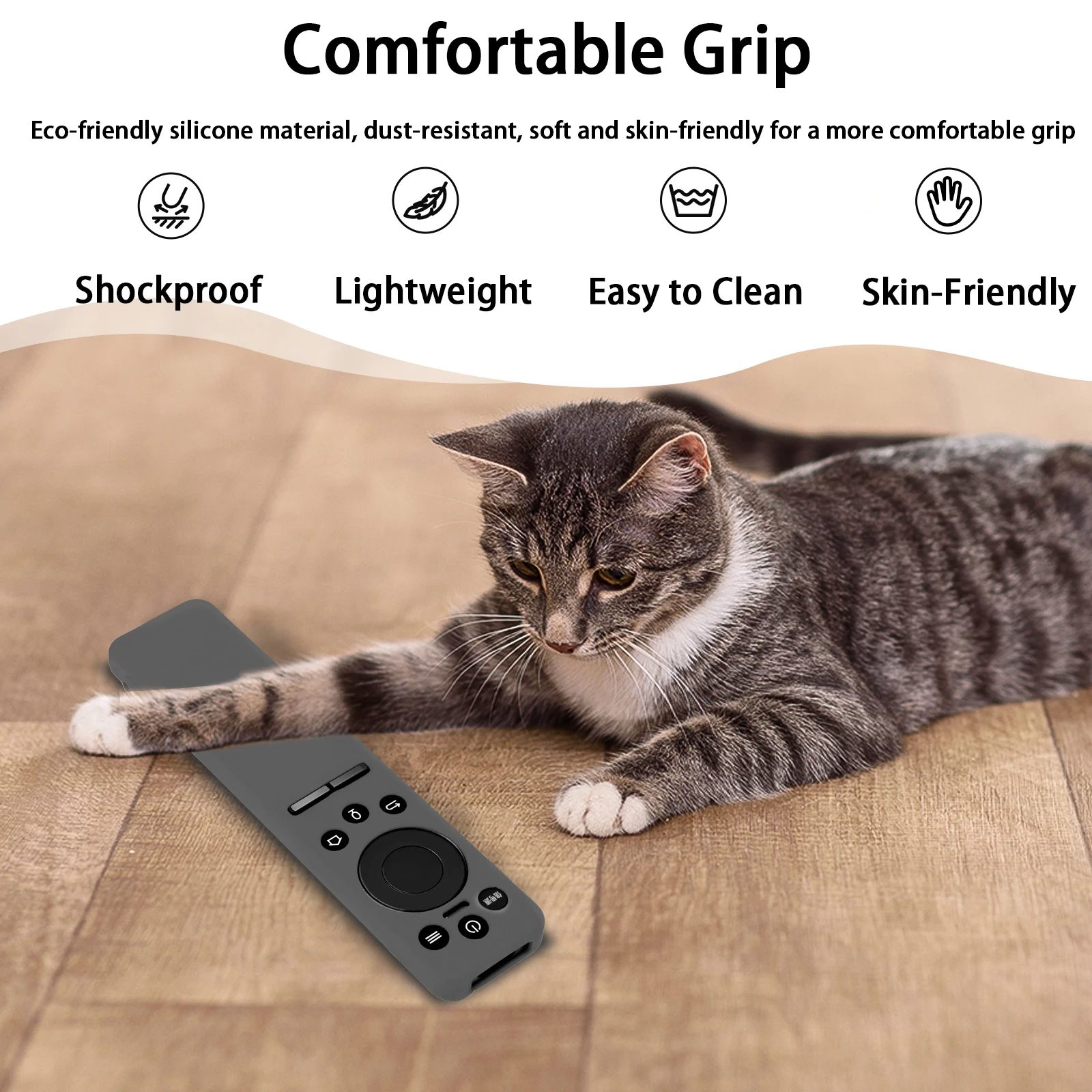Fundas protectoras para mando a distancia Casarte HTR-C50/U50, fundas de silicona para mando a distancia Casarte HTR-C50/U50