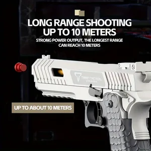 TTI 2011 Pistol Shell Melempar Tembakan Terus Menerus Blowback Pistol Peluru Lembut Hadiah Ulang Tahun Gantung Kosong 12 senjata lunak penjualan terbaik - №