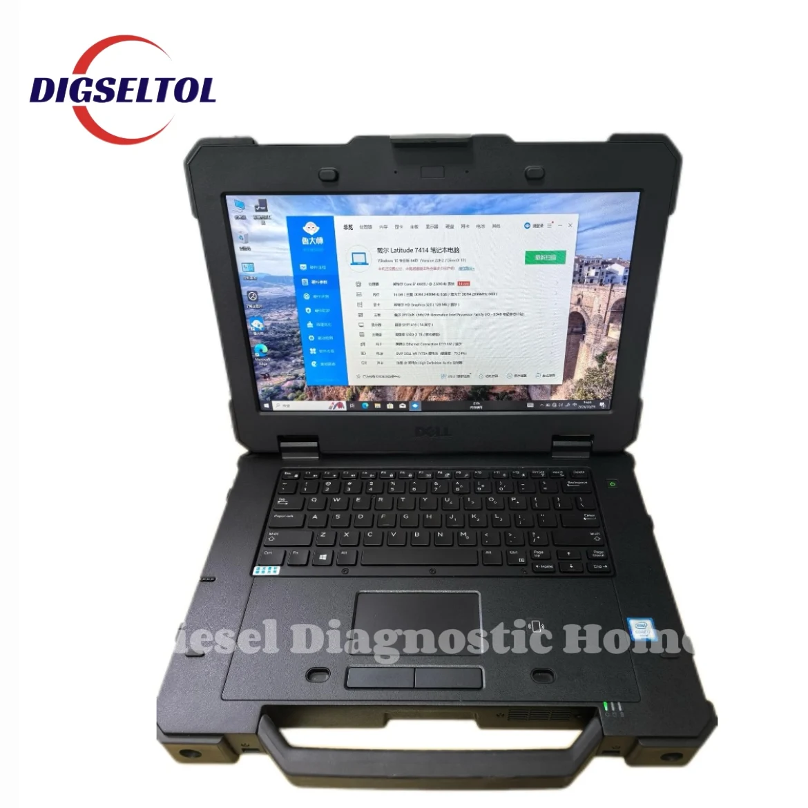 

Extreme Latitude 7414 I7 6600 32 ГБ ОЗУ 2 ТБ SSD Прочный ноутбук Инструмент для диагностики автомобиля ПК ДЛЯ MB STAR C4/C5/C6/MB PRO/VXDIAG