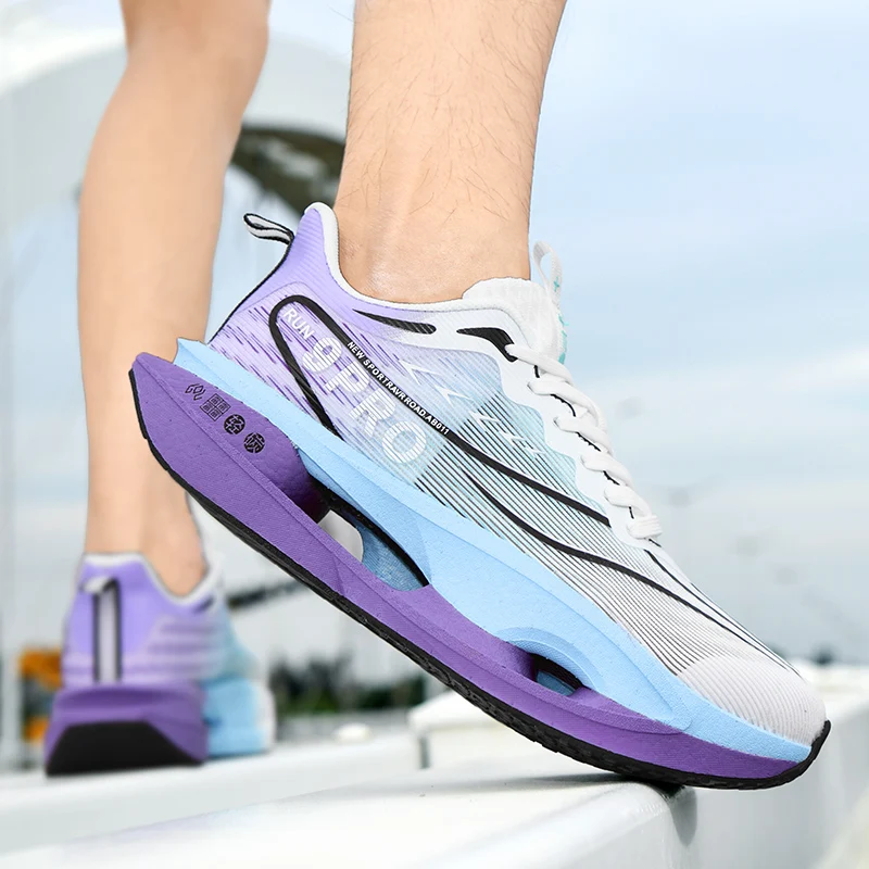 2026 fashion running shoes carbon plate marathon men's sports shoes anti slip shock absorbent training shoes women tennis shoes 2026 fashion running shoes carbon plate marathon men's sports shoes anti slip shock absorbent training shoes women tennis shoes