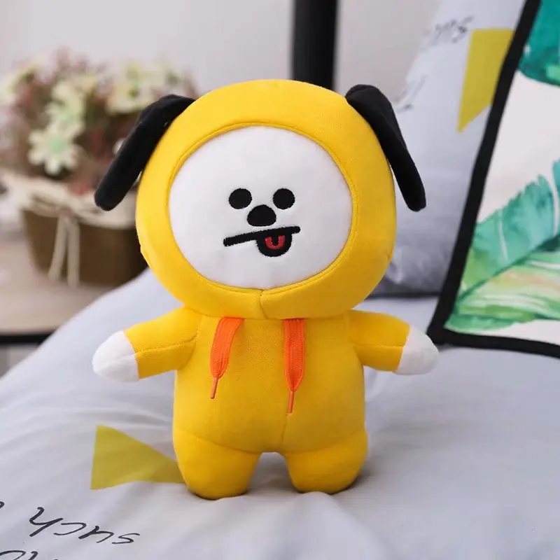 رائعتين Kpop المعبود صورة أفخم أنيمي المعبود صورة محشوة دمية شيمي كوكي تاتا Rj منغ كويا هزاز اللعب هدية عيد الميلاد ل A.R.M.Y