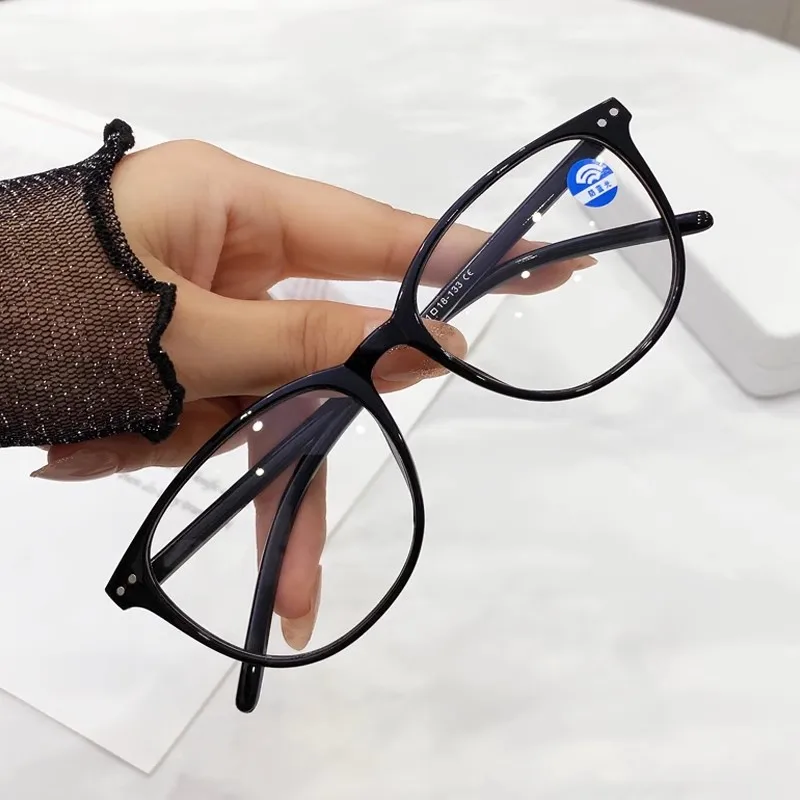 Vintage Retro Round Reading Presbyopic Glasses Men Women Anti Blue Light Eyewear Neal Dual Eyeglasses +1.0+1.5+2.0+2.5+3.0+3.5+4 image 4