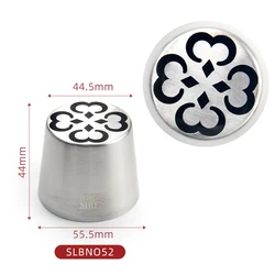New Arrival Stainless Steel Extra Large Cherry Pattern Pastry Piping Nozzle Marshmallow Flower Icing Tip #LBNO52