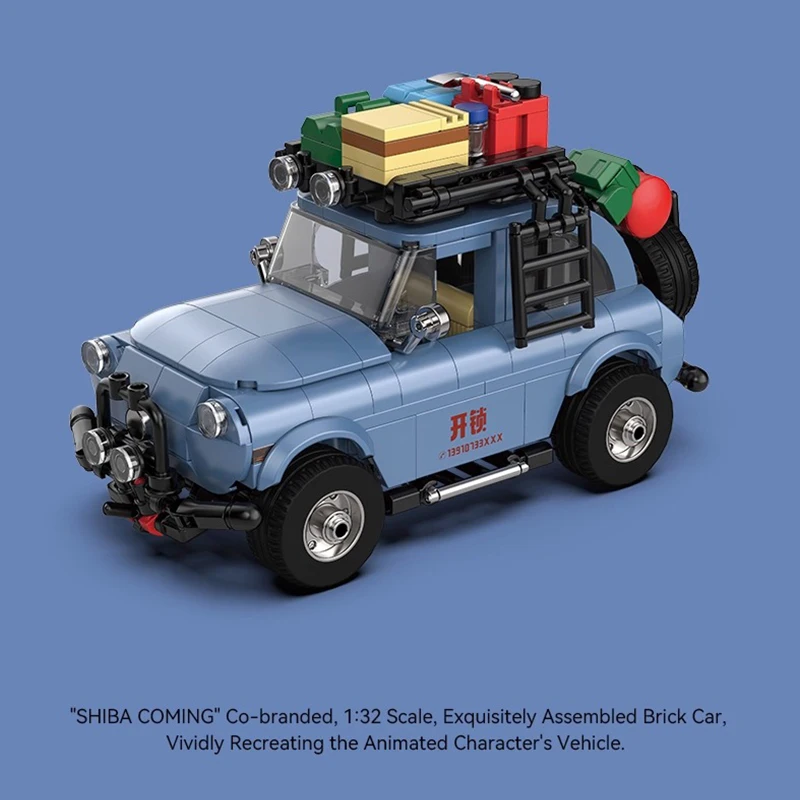 POWERBUILD PB8859 1:32 outil voiture débouchant les véhicules d'égout modèle ensemble blocs de construction assemblage Collection jouet cadeau de noël
