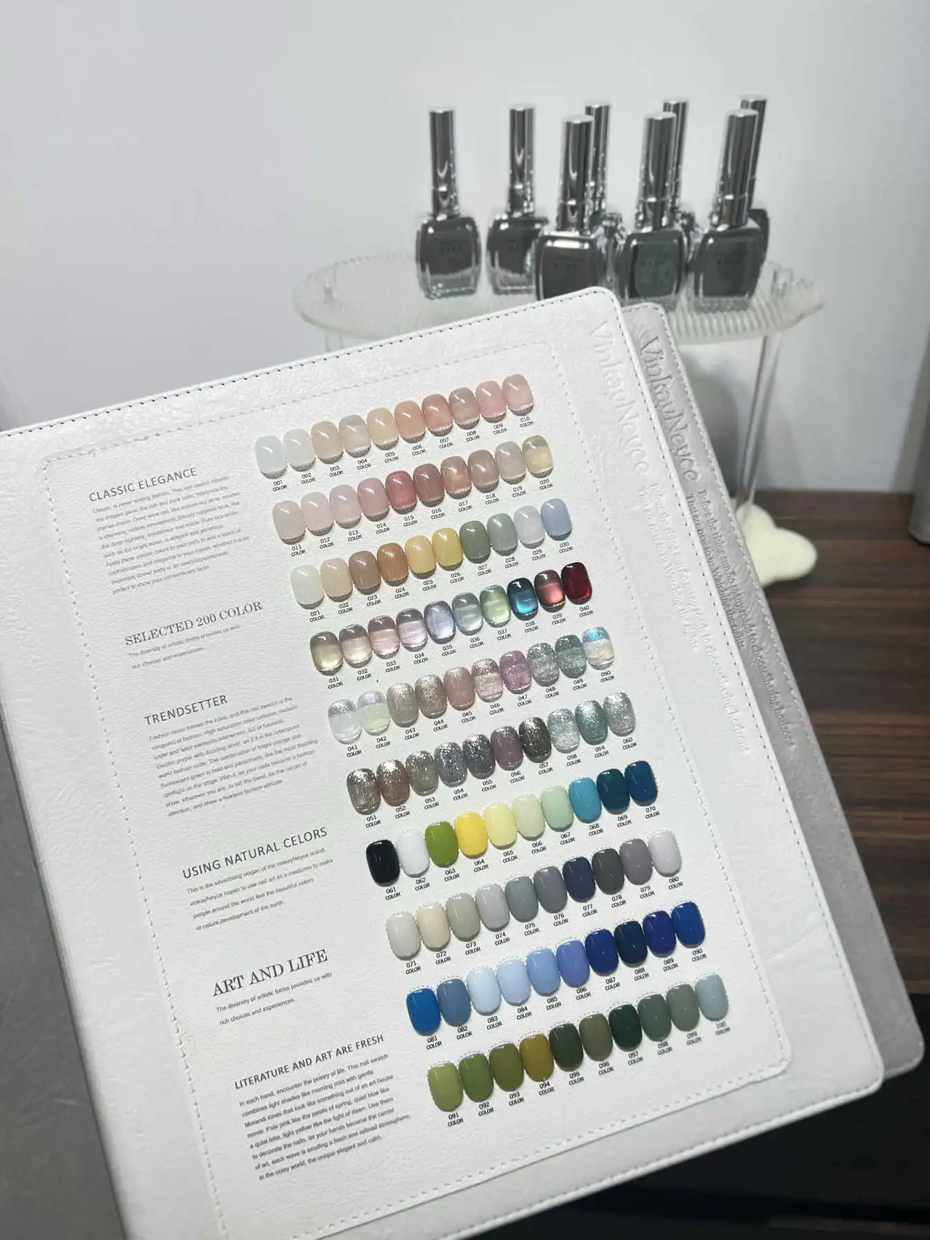 VK 200 Farben Mehrfarbiges Nagelgel-Set, einfarbig, 2025, neue Mode, heißer Verkauf, Nagelkunst-Set, ungiftig, UV-Gel, Nagelstudio, Großhandel
