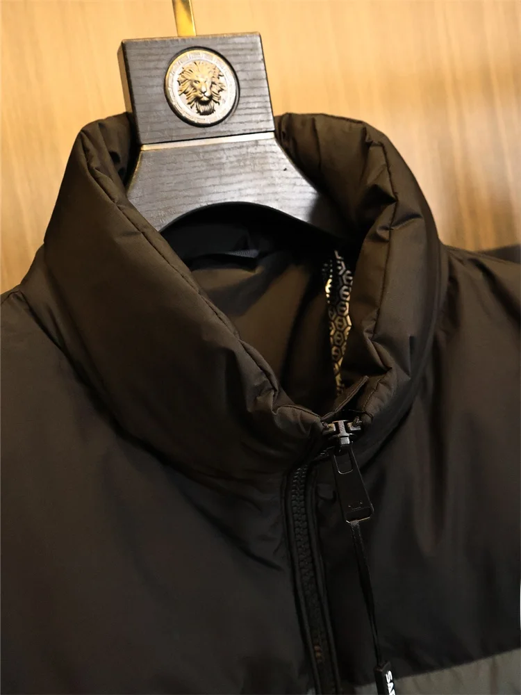 Jaket Pria Musim Dingin Aphene Technology Heated 90 Down High Loosen, Model Bread Sle, Hangat, Modis, untuk Kaum Muda Urban