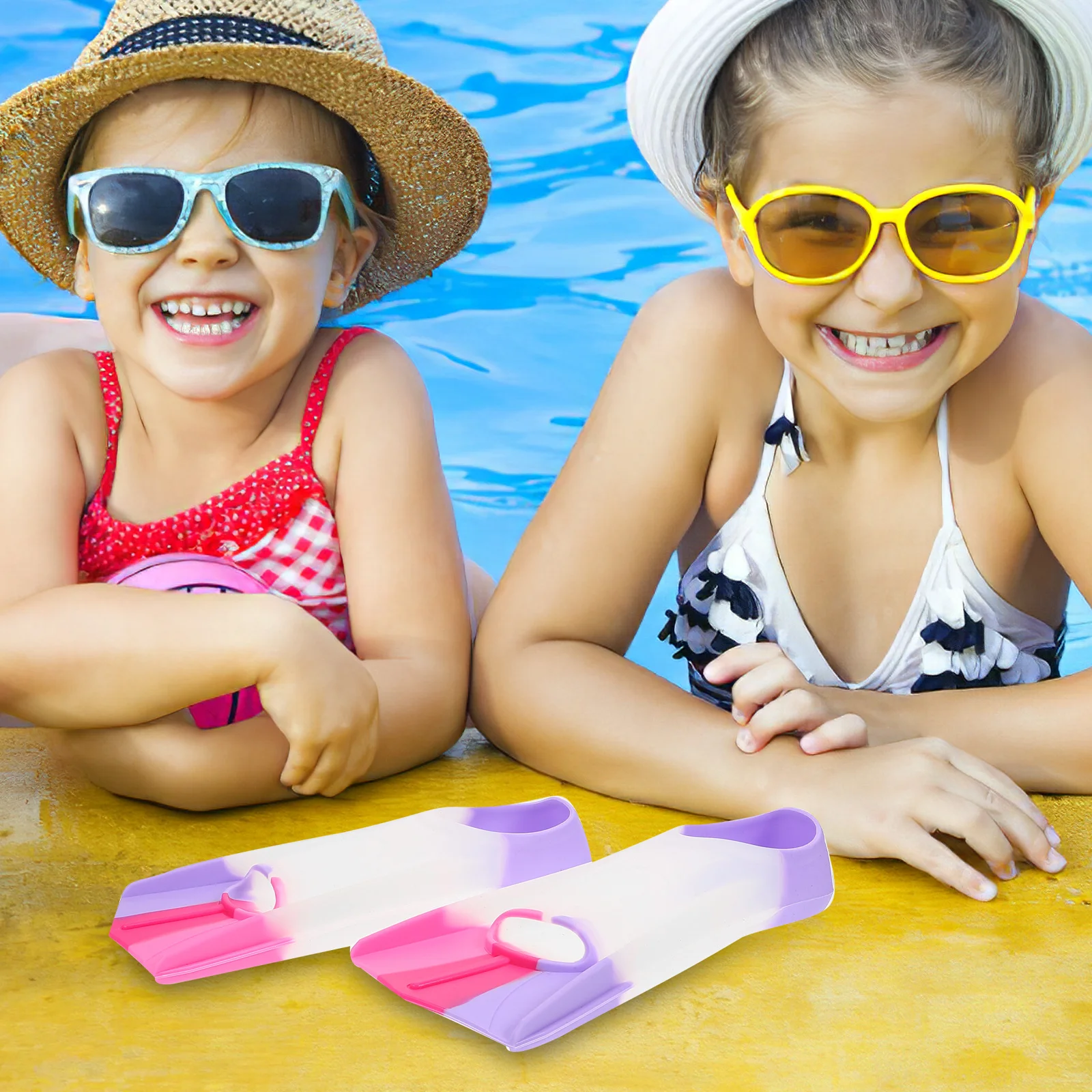 1 زوج زعانف السباحة سيليكون مريحة نونسليب الغوص الغوص اكسسوارات الغوص زعنفة الزعانف