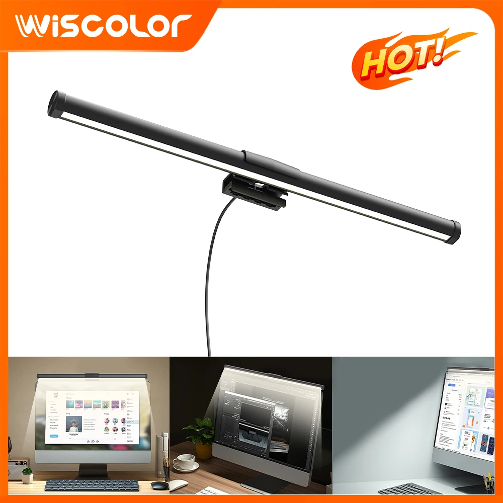 

Monitor Light Bar Led Light Desk Lamp Timed Setup Dimming Screen Hanging Lights For Table Home Bedroom Escritorio Accesorios