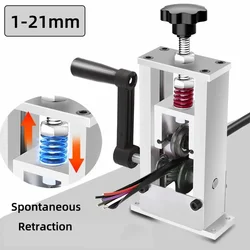 Manual Wire Stripper Stripping Tool Automatic Adjustment 1-21mm Scrap Wire Drill Bit Powered Cable Stripper Copper Wire Stripper