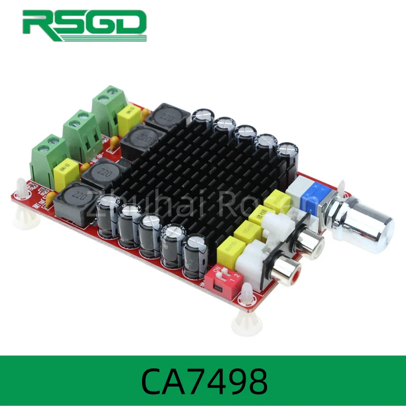 New CA-7498 Smart Electronics TDA7498 DC14-34V Amplifier Board Of Class D 2X100W Dual Channel Audio Stereo Amplifier Audio Board