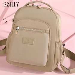 Travel Backpack for Women with Soft Shoulders Designer Leisure Bag with Multiple Pockets Girl's Backpack Sac A Dos Femmes 2024