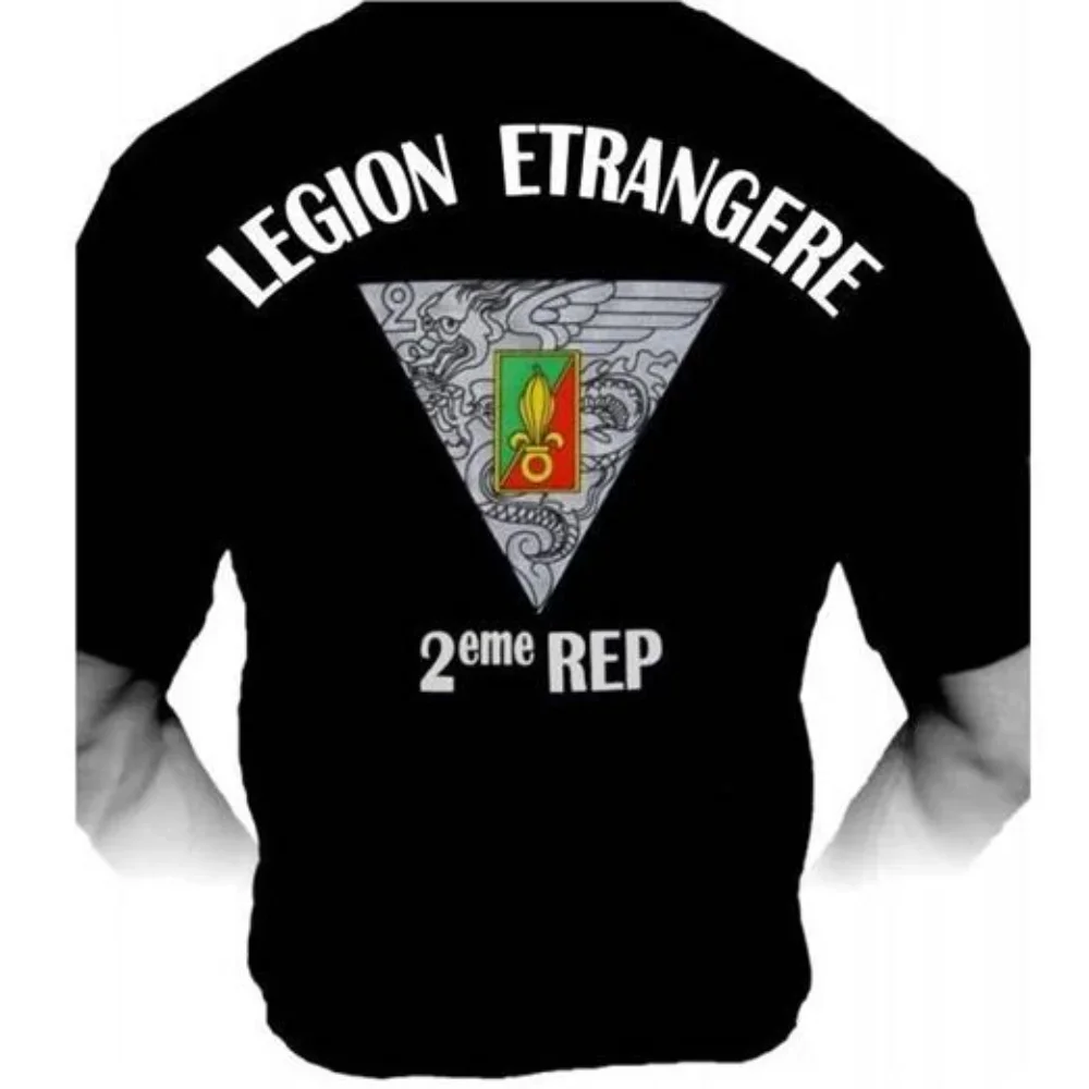 

Paratrooper 2nd Rep - Regiment Etranger Parachutistes Men T-Shirt Short Sleeve Casual 100% Cotton O-Neck Summer T Shirt