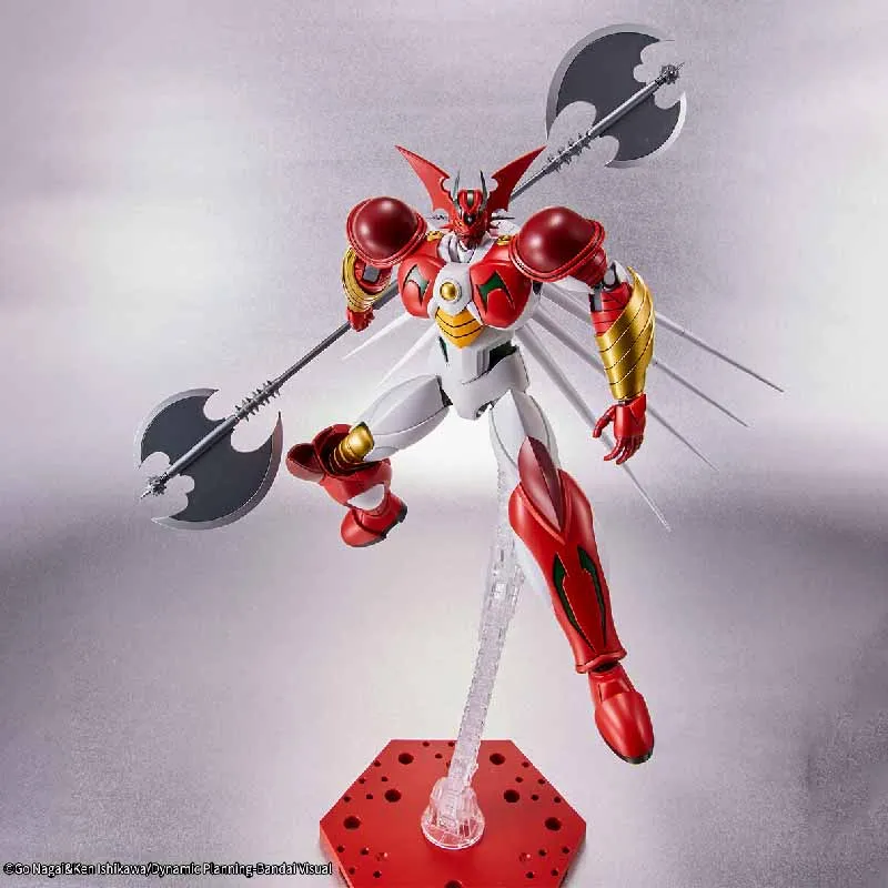Alta qualidade em estoque bandai original gundam hg 1/144 série geter arco anime figura de ação montagem modelo brinquedos