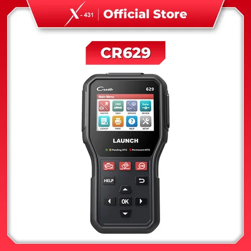 LAUNCH CR629 OBD2 escáner lector de código de coche herramienta de diagnóstico automotriz Airbag de motor Creader de escaneo automático 629