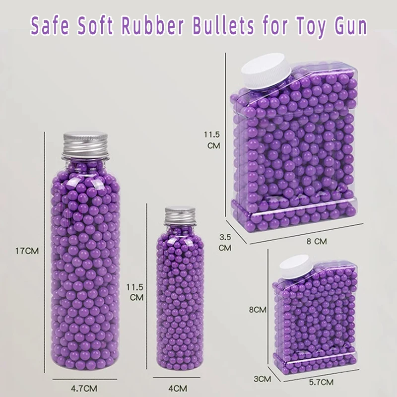 

Фиолетовые шарики FR 7,2 мм (BB-шары) безопасные пульки для игрушечных пистолетов Remington AKA870, Jieying 98K, Glock