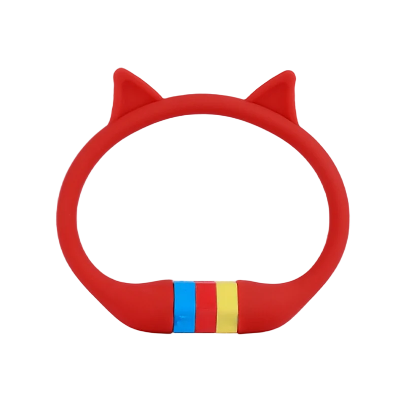 قفل دراجة بسمك 10 مم مضاد للسرقة - كابل سيليكون لأذن القط وقفل بكلمة مرور أداة أمان للدراجة لتأمين الدراجة