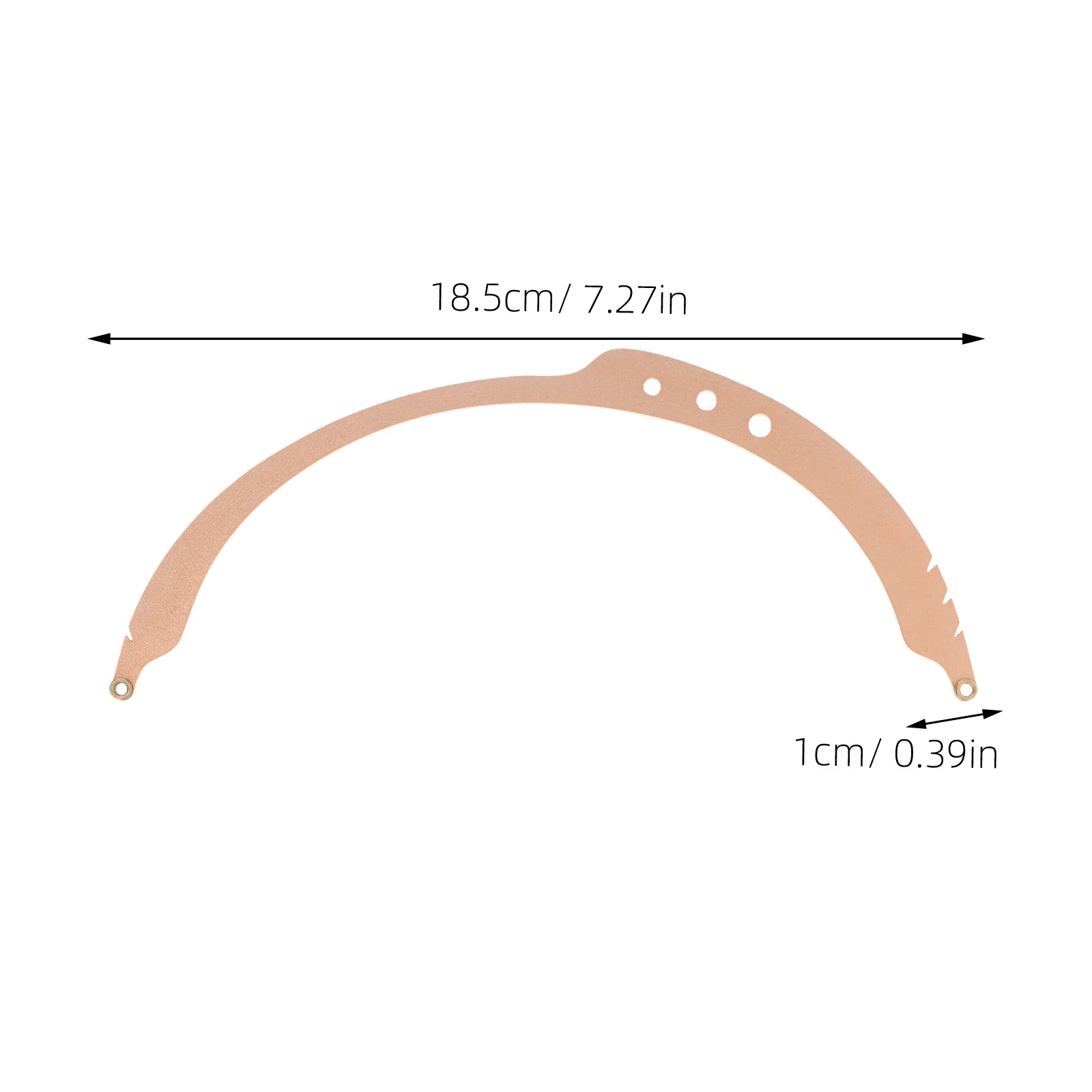 Silicone Beauty Ruler for Eyebrow Shaping Adjustable Stencil Tool with Precision Measurement Arch Line Guide for Tattooing and