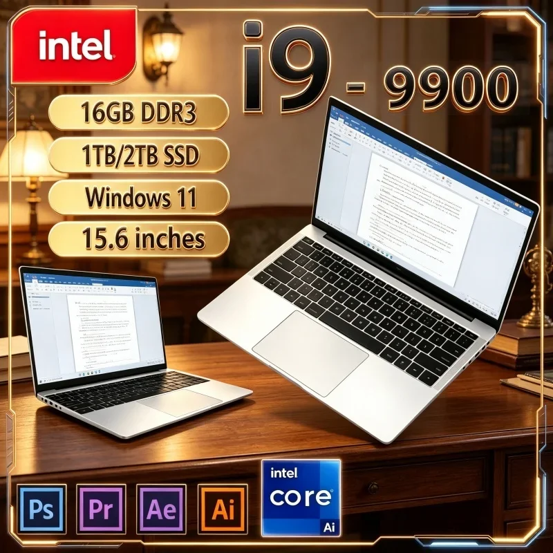 New 2026 Hot i9‑9900 Premium Laptop 15.6