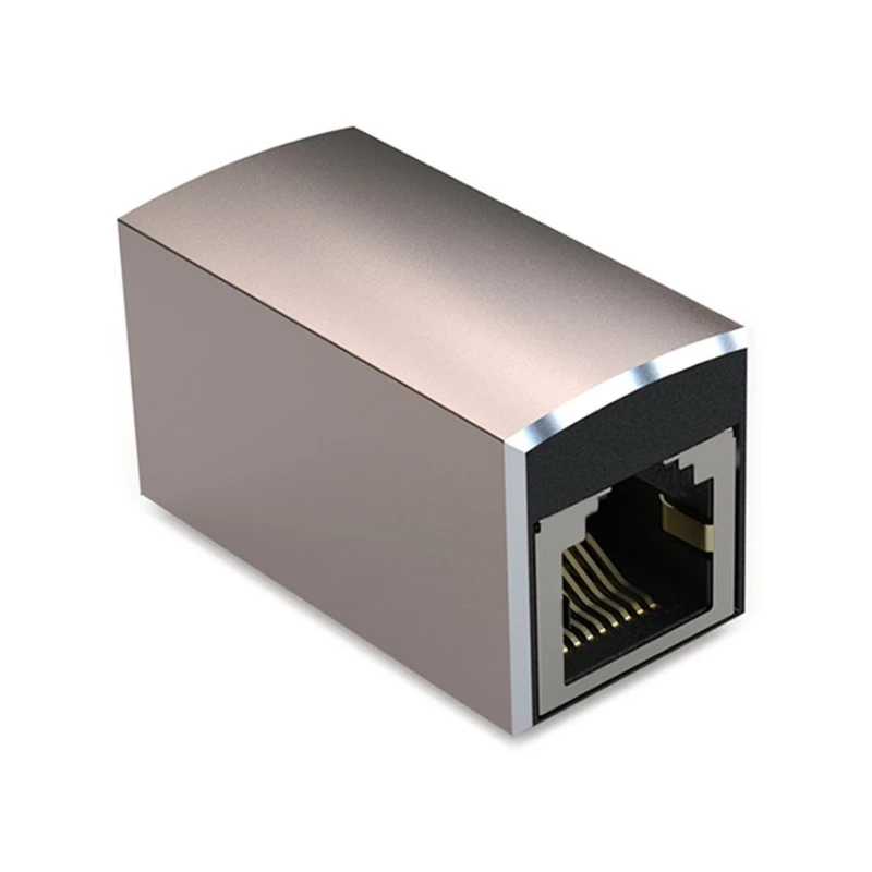 RJ45 Coupler RJ45 Male to Female Connector for Reliable Networking Expansion