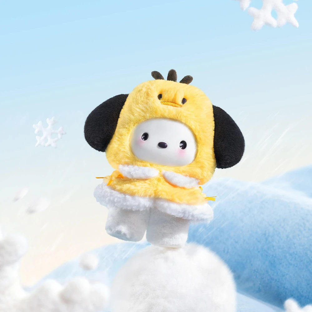 Personaggio Sanrio Little Cape Blind Box Scatola misteriosa Portachiavi con ciondolo bambola in vinile Action Figure Collezione di borse a sorpresa Modello regalo