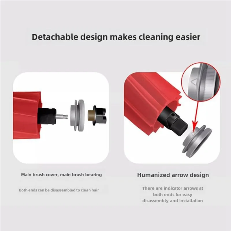 ABRB-สําหรับ Roborock Q5, Q5 Pro,S7, S7 Maxv,Q7 หุ่นยนต์เครื่องดูดฝุ่นอุปกรณ์เสริมลูกกลิ้งแปรงด้านข้างฝุ่นตัวกรอง Hepa