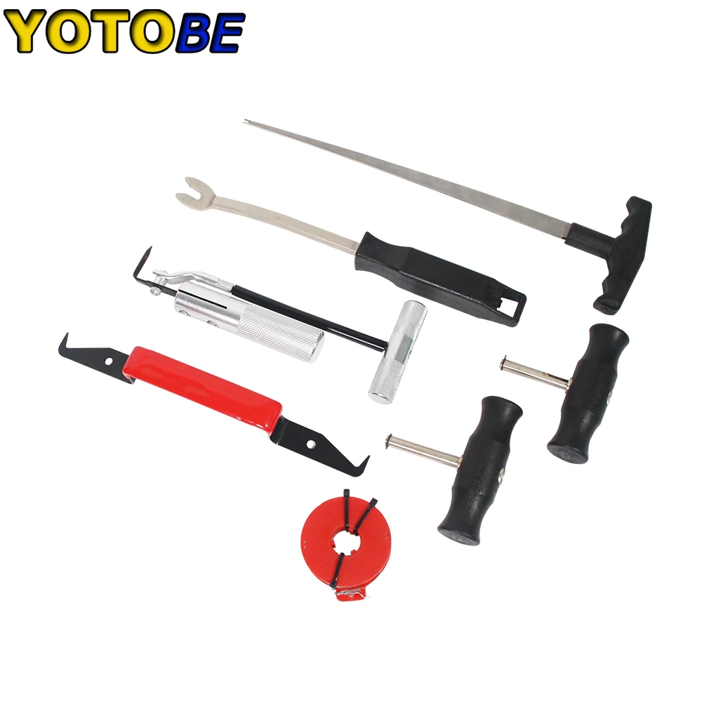 7pc Windshield Removal Tool Set Complete Car Window Replacement Tool