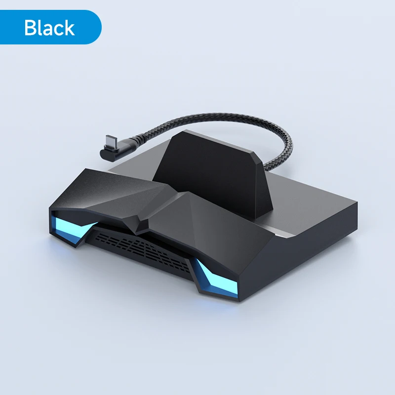 To ROG Ally/Steam Deck/Switch/OLED Dock 6 in 1 Universal Docking Station With 4K HDMI 2.5G RJ45 100W PD RGB Light USB C Hub