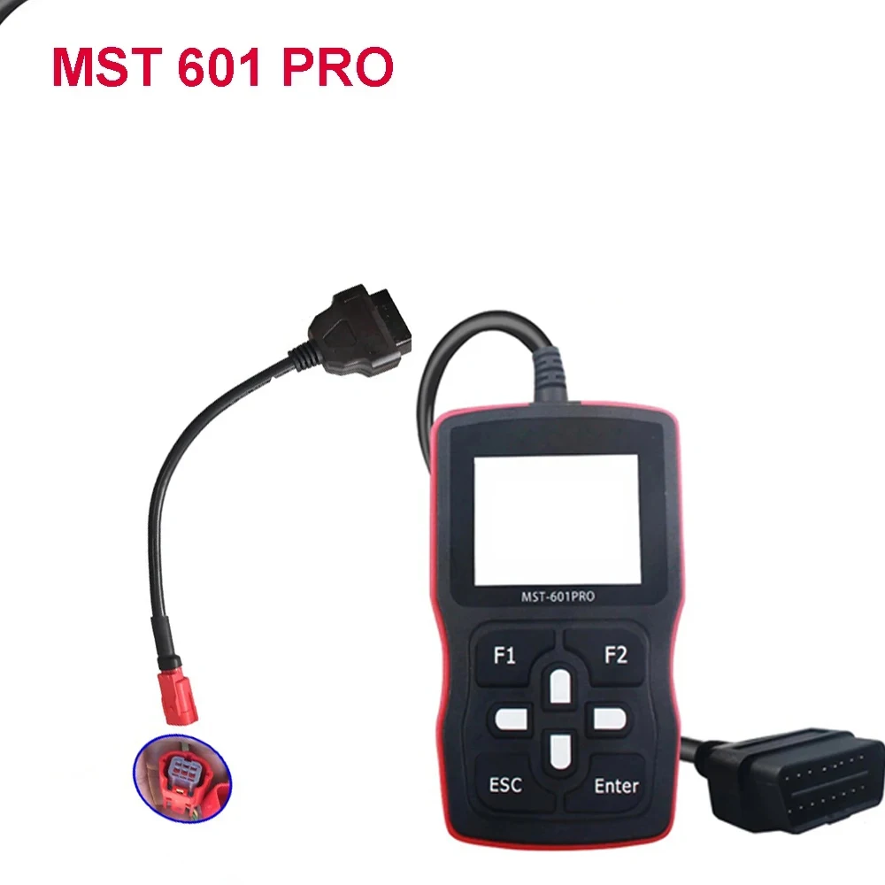 MST-601 PRO 5IN1 Motorcycle Scanner OBD2 Code Reader Automotive Diagnostic Tool Fit for Suzuki for Honda for Yamaha MST 601 Pro