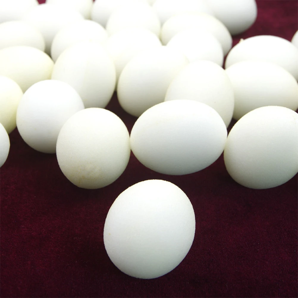 

10 Pcs Sponge Eggs Trick Performance Props Stage Supplies Outdoor Interesting Party
