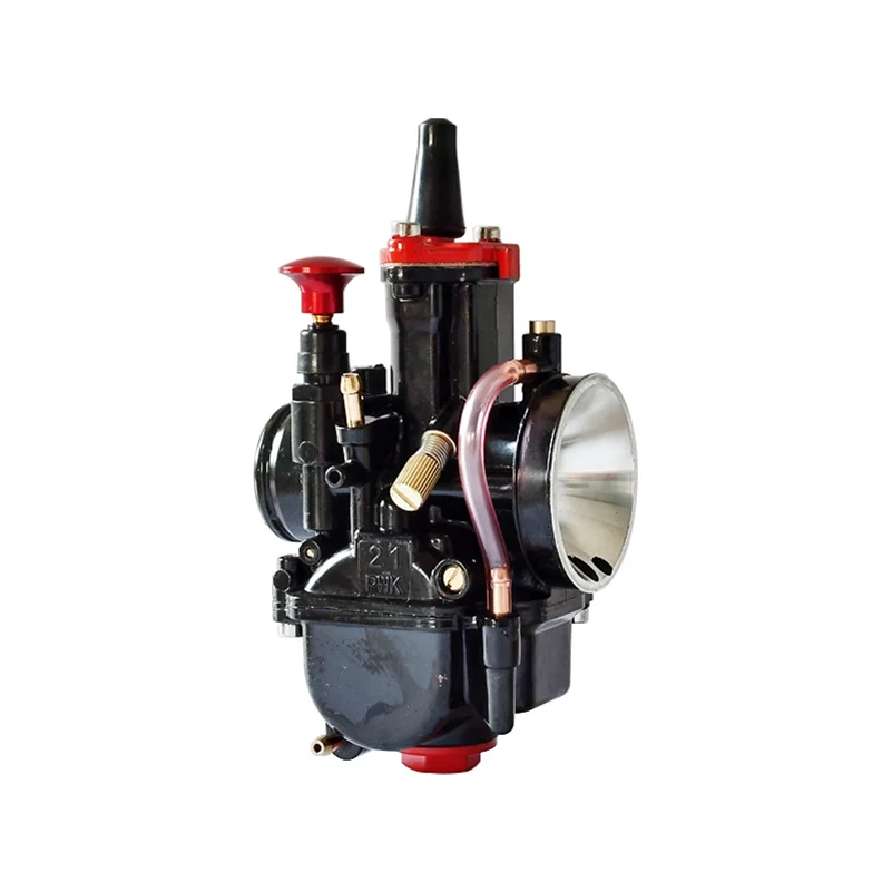 Motorcycle PWK21 Carburetor With Power Jet For Racing Moto Dirt Bike Motocross 50cc to 100cc engine