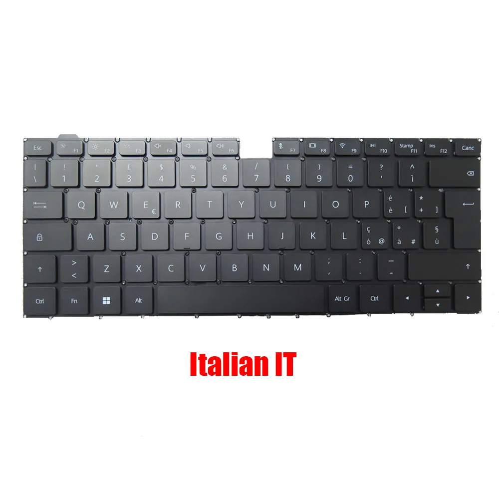 Imagem -04 - Teclado Portátil para Honor Magicbook Pro Preto com Retroiluminação Hylr-wfq9 gr ne be it Reino Unido ru Eua sp fr ti