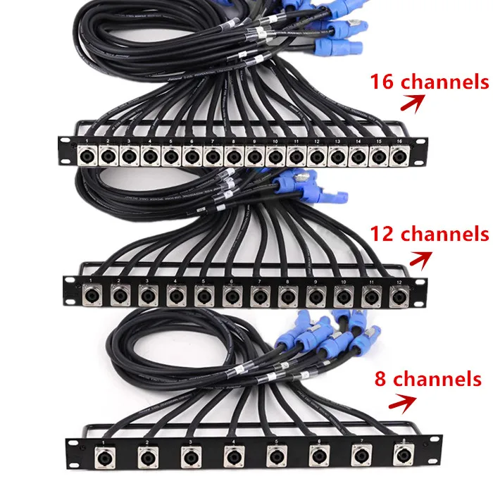 

2*2.5mm² 8/12/16 horn speaker speakon cable sound system audio equipment Professional audio cabinet panel board