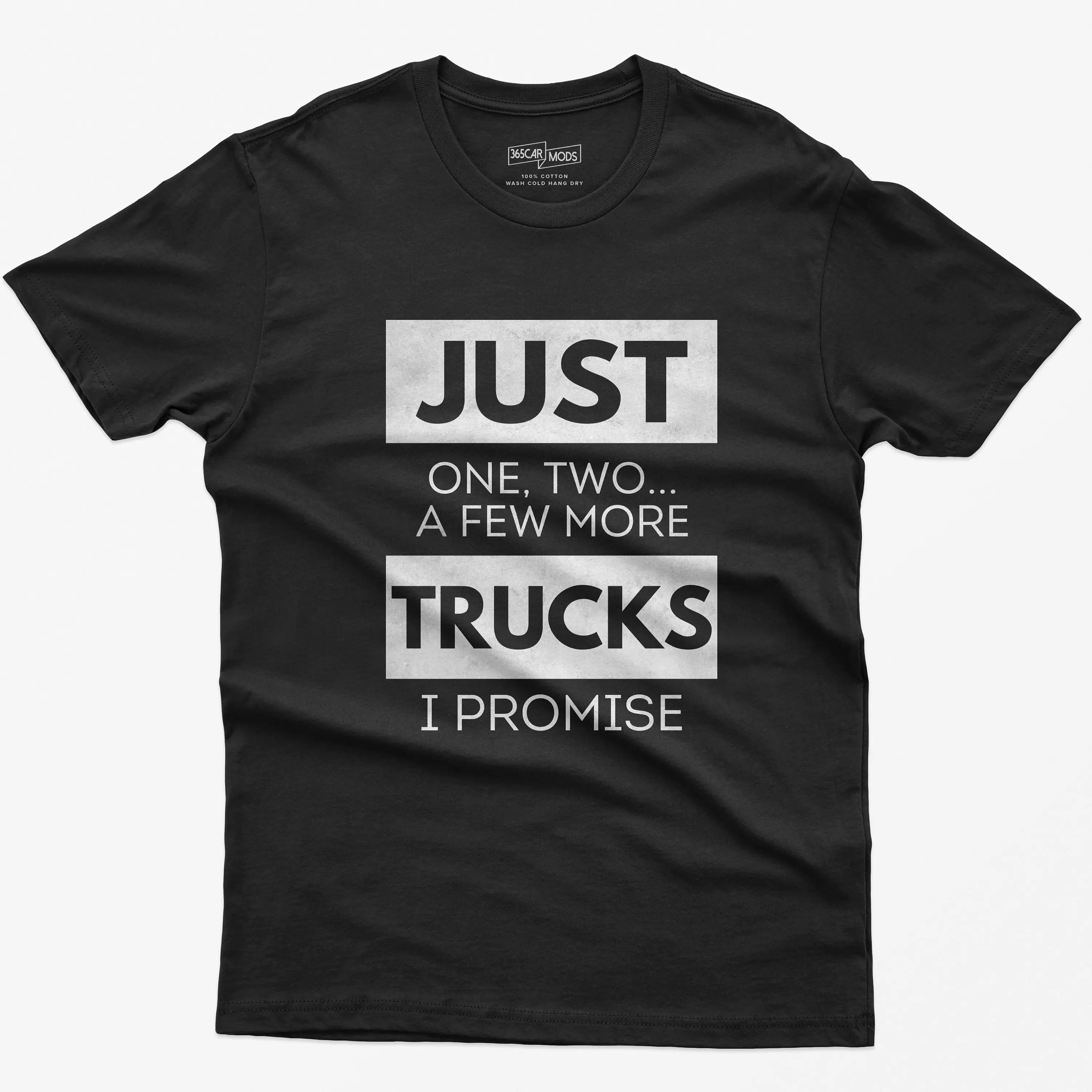 Just One More Truck T Shirt Classic Lover Funny Pickup Car Enthusiast Vintage Humor Mens