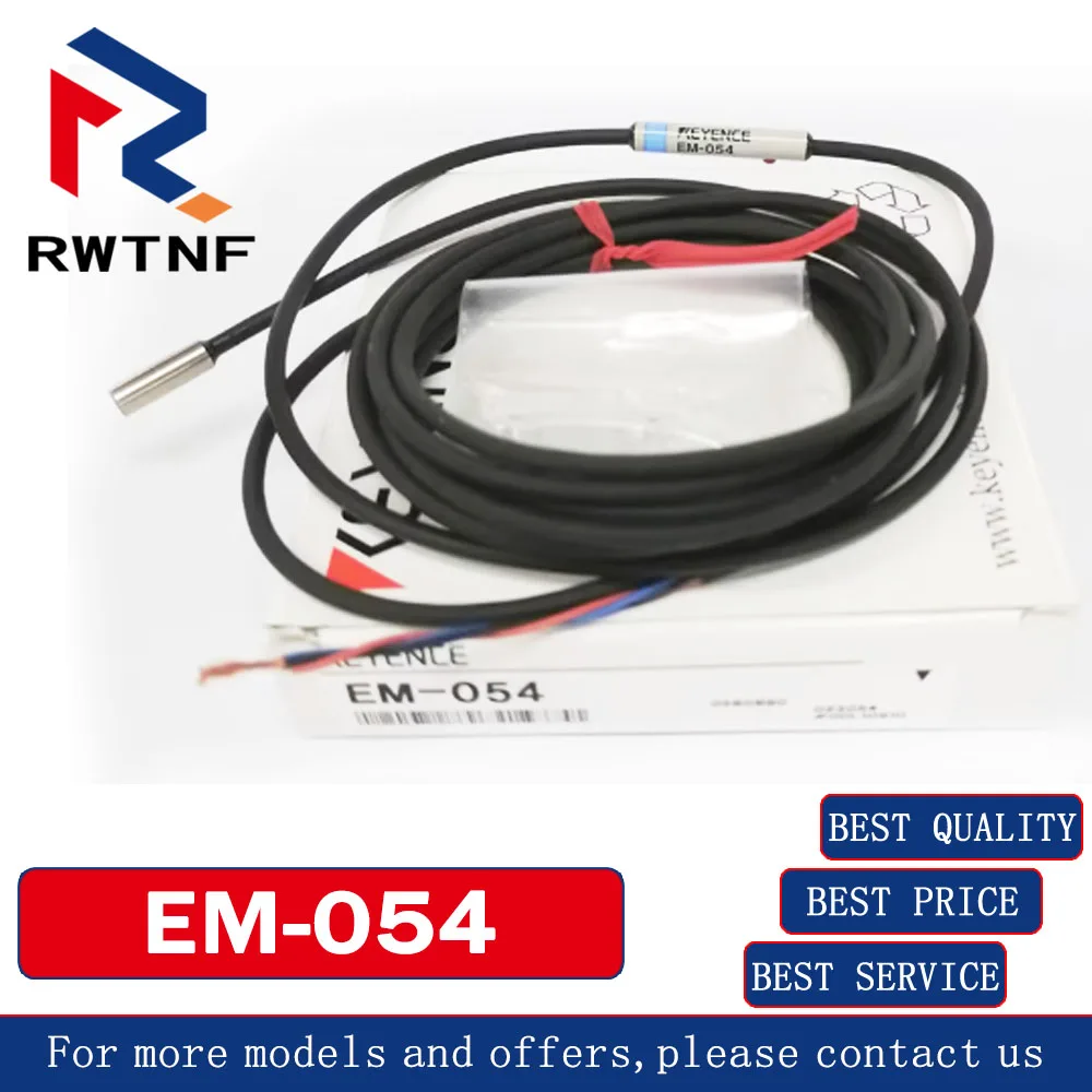KEYENCE NPN สวิตช์ความใกล้เคียงขนาดเล็ก EM-054 NPN เซ็นเซอร์สวิตช์ความใกล้เคียงขนาดเล็ก